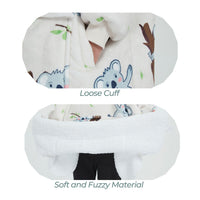 GOMINIMO Hoodie Blanket (Kids Koala Bear White) GO-HB-140-AYS