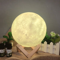 Gominimo Multi-Colored Moon Lamp 18cm GO-WDL-104-YPI