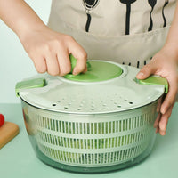 GOMINIMO 3-in-1 Multifunctional 4L Salad Spinner (Avocado Green) GO-SDS-100-SM