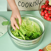 GOMINIMO 3-in-1 Multifunctional 4L Salad Spinner (Avocado Green) GO-SDS-100-SM