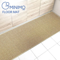 GOMINIMO Washable Non Slip Absorbent Kitchen Floor Mat (44X120cm, Oats)