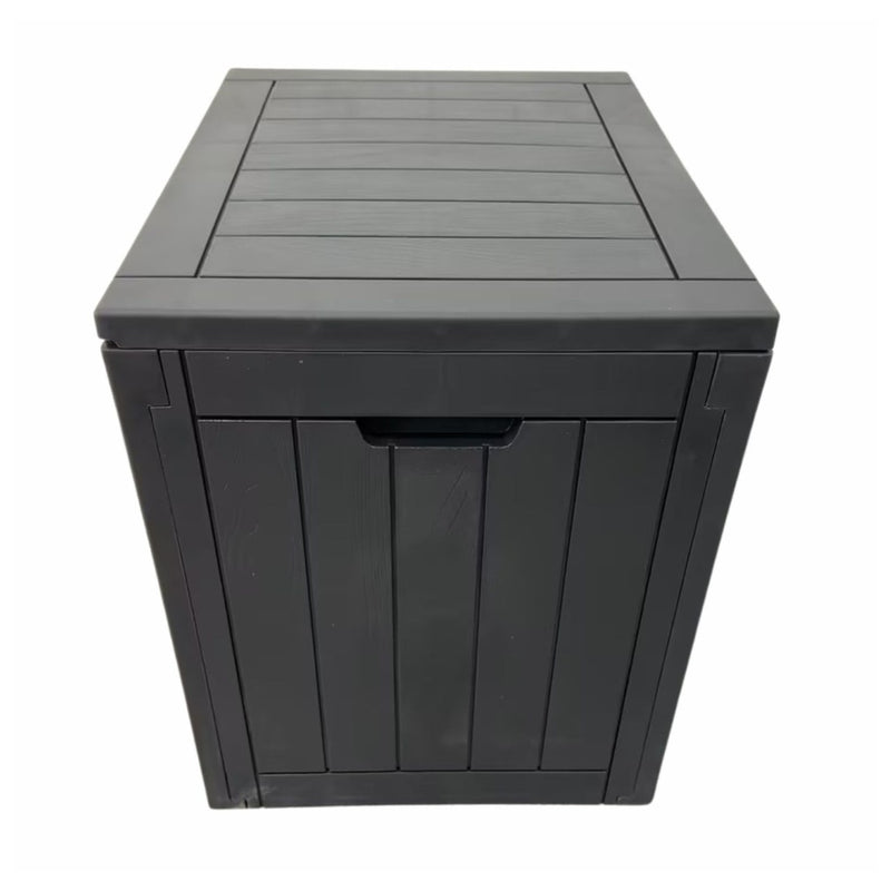 NOVEDEN Gardeon Outdoor Storage Box 118L Container Lockable (Black) NE-GSB-100-SK Kings Warehouse Australia