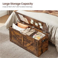VASAGLE Storage Cabinet Vintage Brown LSB060T01