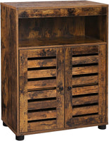 VASAGLE Storage Cabinet with Shelves and Louvered Door BBK44BXV1