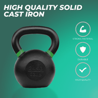 Verpeak Cast Iron Kettlebell 20kg Lavender VP-KB-122-AC