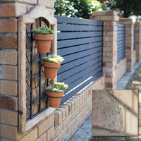 5 Pack 76mm (3") Brick Hooks - Wall Clips Hangers For Pictures Pot Plants