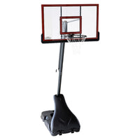 Portable Basketball Ring Stand w/ Adjustable Height Ball Holder