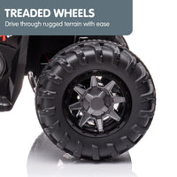 GTS99 Kids Electric Ride On Quad Bike Toy ATV 50W - Black