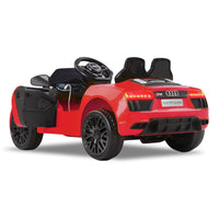 R8 Spyder Audi Licensed Kids Electric Ride On Car Remote Control - Red