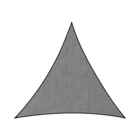 Triangle Shade Sail 3.6 x 3.6 x 3.6M - Grey