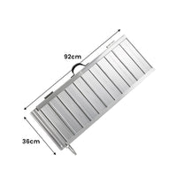 Rigg Aluminium Foldable Wheelchair Ramp With Handle - 3ft