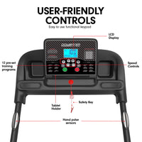Powertrain K100 Electric Treadmill Foldable Home Gym Cardio