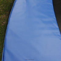 14ft Trampoline Free Ladder Spring Mat Net Safety Pad Cover Round Enclosure - Blue