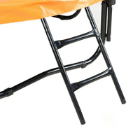 14ft Trampoline Free Ladder Spring Mat Net Safety Pad Cover Round Enclosure - Orange