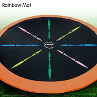 12ft Trampoline Replacement Spring Mat - Rainbow