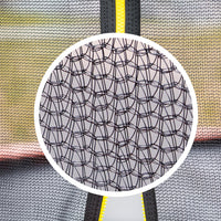 12ft 12 Poles Replacement Trampoline Net