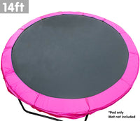 14ft Trampoline Replacement Pad Round - Pink