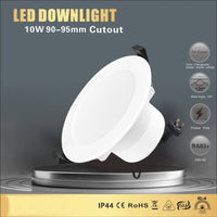 5 PCS LED DOWNLIGHT KIT 90MM NON DIM 10W 3 COLOR IN 1 WARM WHITE COOL WHITE DAY LIGHT TRI COLOR