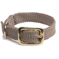 Mendota Doublebraided Collar 18" TAN