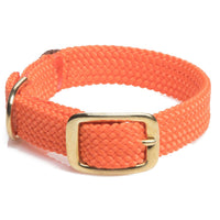 Mendota Doublebraided Junior Collar 14"  ORANGE