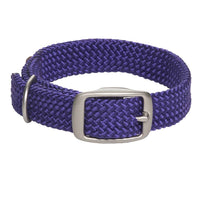 Mendota DoublebraidedJunior Collar 14"  PURPLE