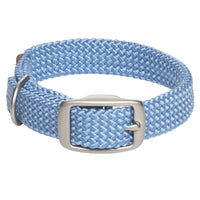 Mendota Doublebriaded Junior Collar 14"  SKY BLUE Nic