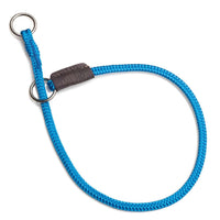 Mendota Products Fine Show Slip Collar 22in (56cm) - Made in the USA - Blue