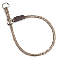 Mendota Products Fine Show Slip Collar 22in (56cm) - Made in the USA - Tan