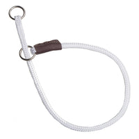 Mendota Products Fine Show Slip Collar 24in (61cm) - Made in the USA - White