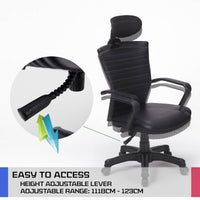 Ergonomic Korean Office Chair COZY BLACK