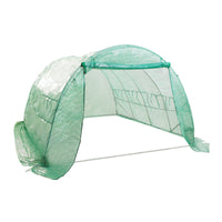 Greenhouse Walk-In Shed 4x3x2M PE Dome Hoop Tunnel Polytunnel