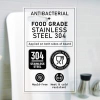 Stainless Steel Chopping Cutting Board Antibacterial Food Grade Medium