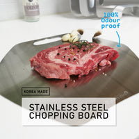 Stainless Steel Chopping Cutting Board Antibacterial Food Grade Hexagon