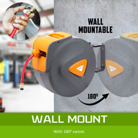 Automotive Air Hose Retractable Reel Wall Mounted 10m