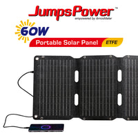 60W Solar Panel Portable Charger JumpsPower Power Generator Foldable