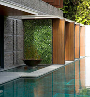1 SQM Artificial Plant Wall Grass Panels Vertical Garden Tile Fence 1X1M Green