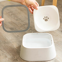 1 x Medium Pet No Spill Feeder Bowl Dog Cat Puppy slow food Interactive Dish Dispenser