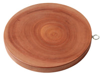 S Natural Hardwood Hygienic Kitchen Cutting Wooden Chopping Board Round