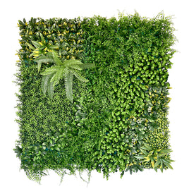 YES4HOMES 5 SQM Artificial Plant Wall Décor Grass Panels Vertical Garden Foliage Tile Fence 1X1M Green