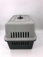 YES4PETS Large Dog Cat Crate Pet Carrier Rabbit Airline Cage With Tray And Bowl Black