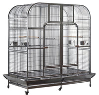 YES4PETS XXXL 185 cm Bird Cage Pet Parrot Aviary  Perch Castor Wheel Removable Divider
