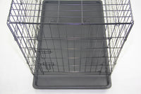 48' Portable Foldable Dog Cat Rabbit Collapsible Crate Pet Cage Cover Mat