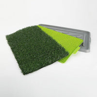 YES4PETS Indoor Dog Puppy Toilet Grass Potty Training Mat Loo Pad pad With 3 Grass