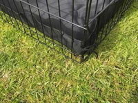 YES4PETS 30' Dog Rabbit Playpen Exercise Puppy Enclosure Fence With Canvas Floor