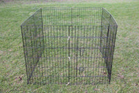 YES4PETS 120 cm 8 Panel Pet Dog Playpen Exercise Chicken Cage Puppy Crate Enclosure Cat Fence