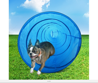 YES4PETS Portable Pet Dog Agility Training Exercise Cat Tunnel Chute with Carry Bag 5.5M