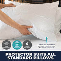 Home Master 24PCE PVC Pillow Protectors Water & Mildew Resistant 75 x 52cm