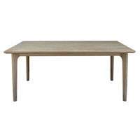 Tyler 180cm Dining Table Solid Acacia Timber Wood Brushed Smoke