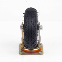 4x 6 Inch Castor Caster 2x swivel 2x fixed Pneumatic Tyres Wheels  Trolley Cart Wheelbarrow