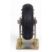 4x 6 Inch Castor Caster 2x swivel 2x fixed Pneumatic Tyres Wheels  Trolley Cart Wheelbarrow